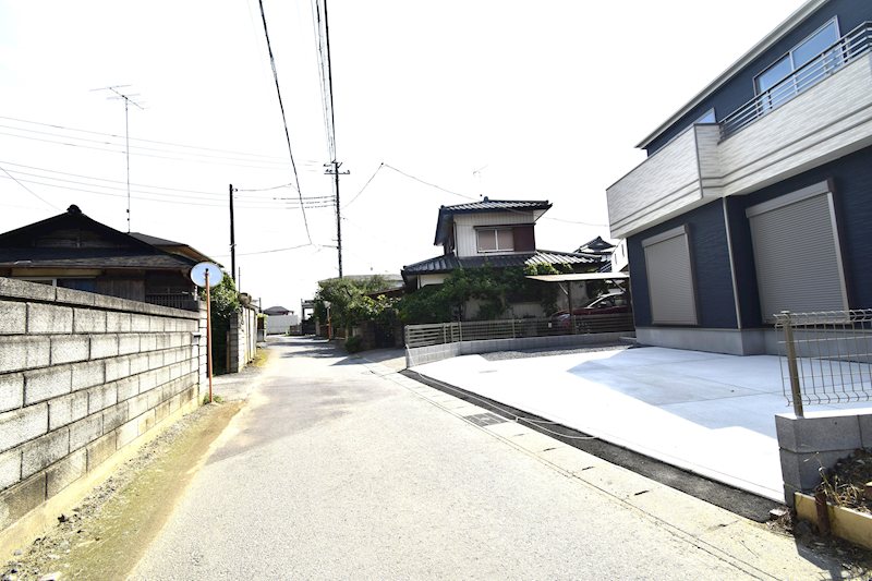 【限定1棟】ハートフルタウン石岡市石岡新築住宅 現地写真（前面道路含む現地写真）