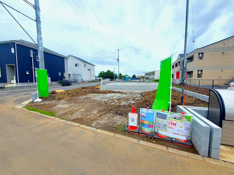 【全3棟】小美玉市羽鳥第13　1号棟 現地写真