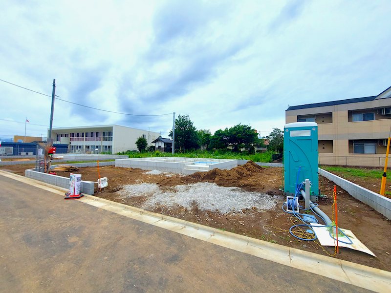 【全3棟】小美玉市羽鳥第13　2号棟  現地写真