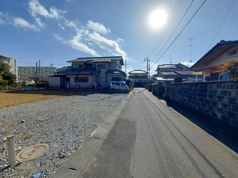 【平屋物件】 第１石岡市東光台 現地写真（前面道路含む現地写真）