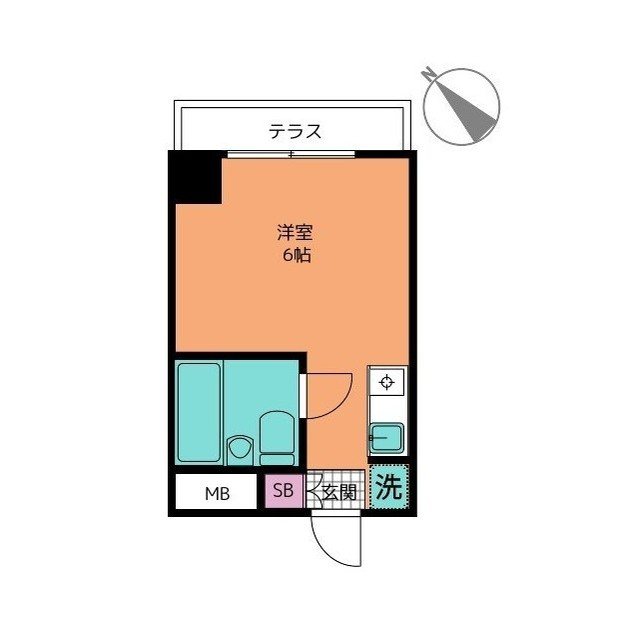 東京都中野区本町１丁目 間取図・土地図