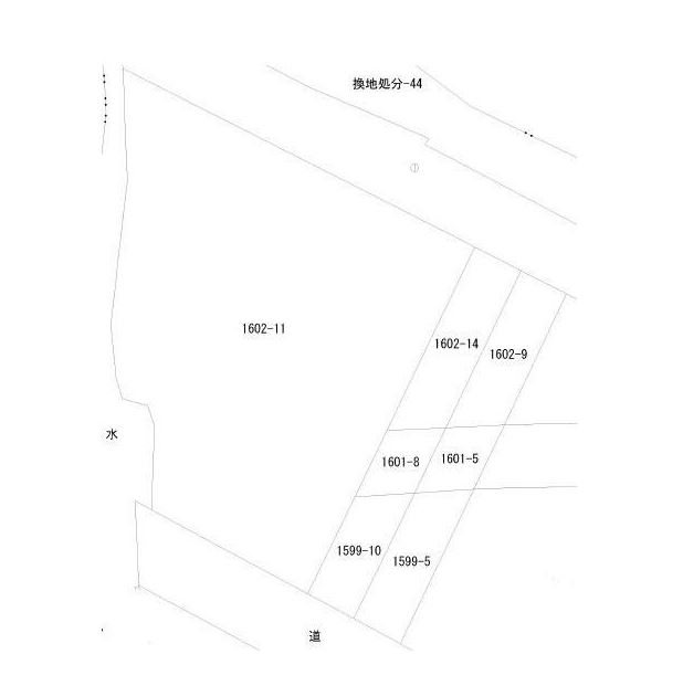 事業用地　(北川副町光法） 間取図・土地図