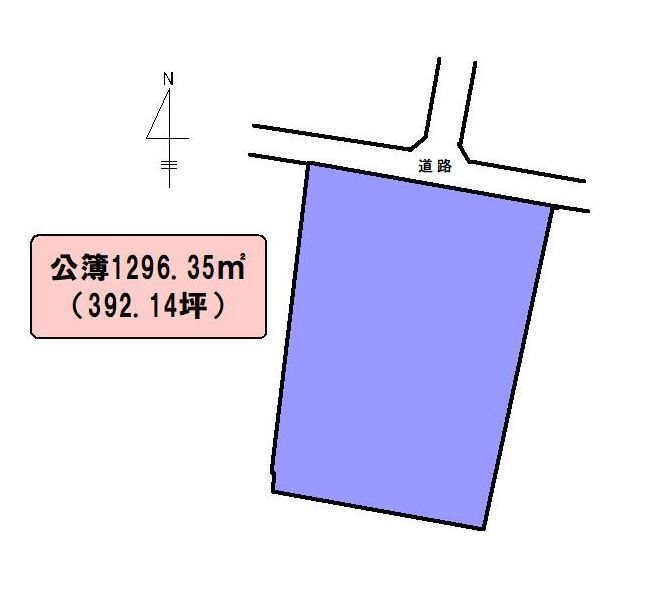 住宅用地　(川副町鹿江) 間取図・土地図