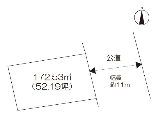 住宅用地　(小城市牛津町） 間取図・土地図