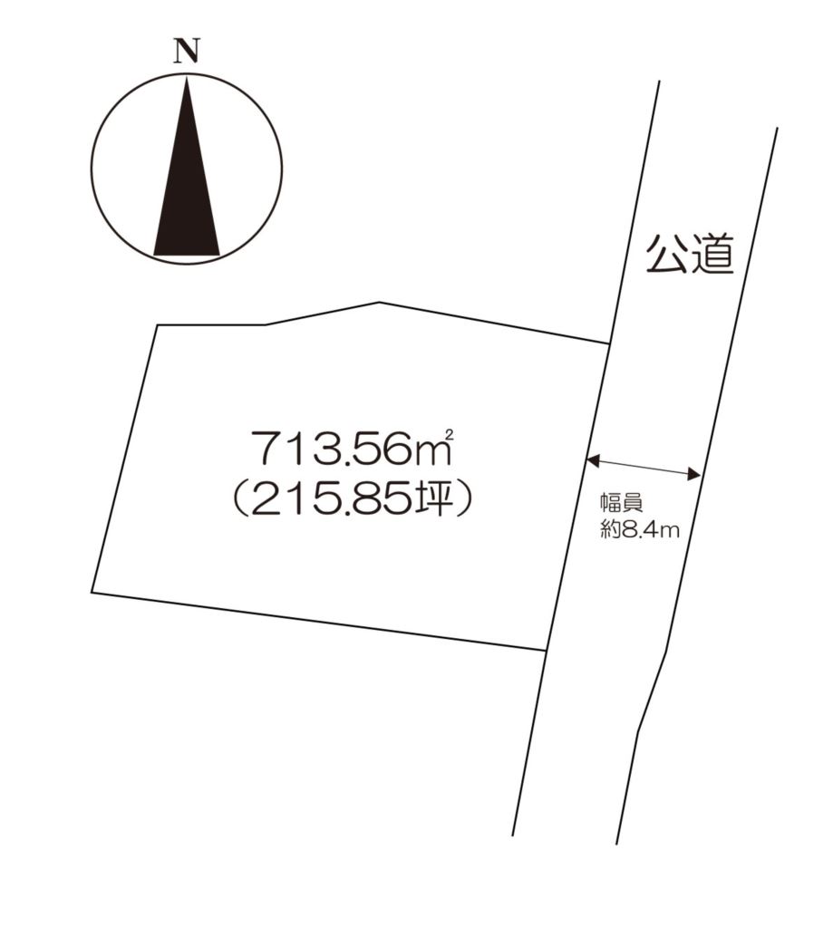 住宅用地　(みやき町東尾) 間取図・土地図