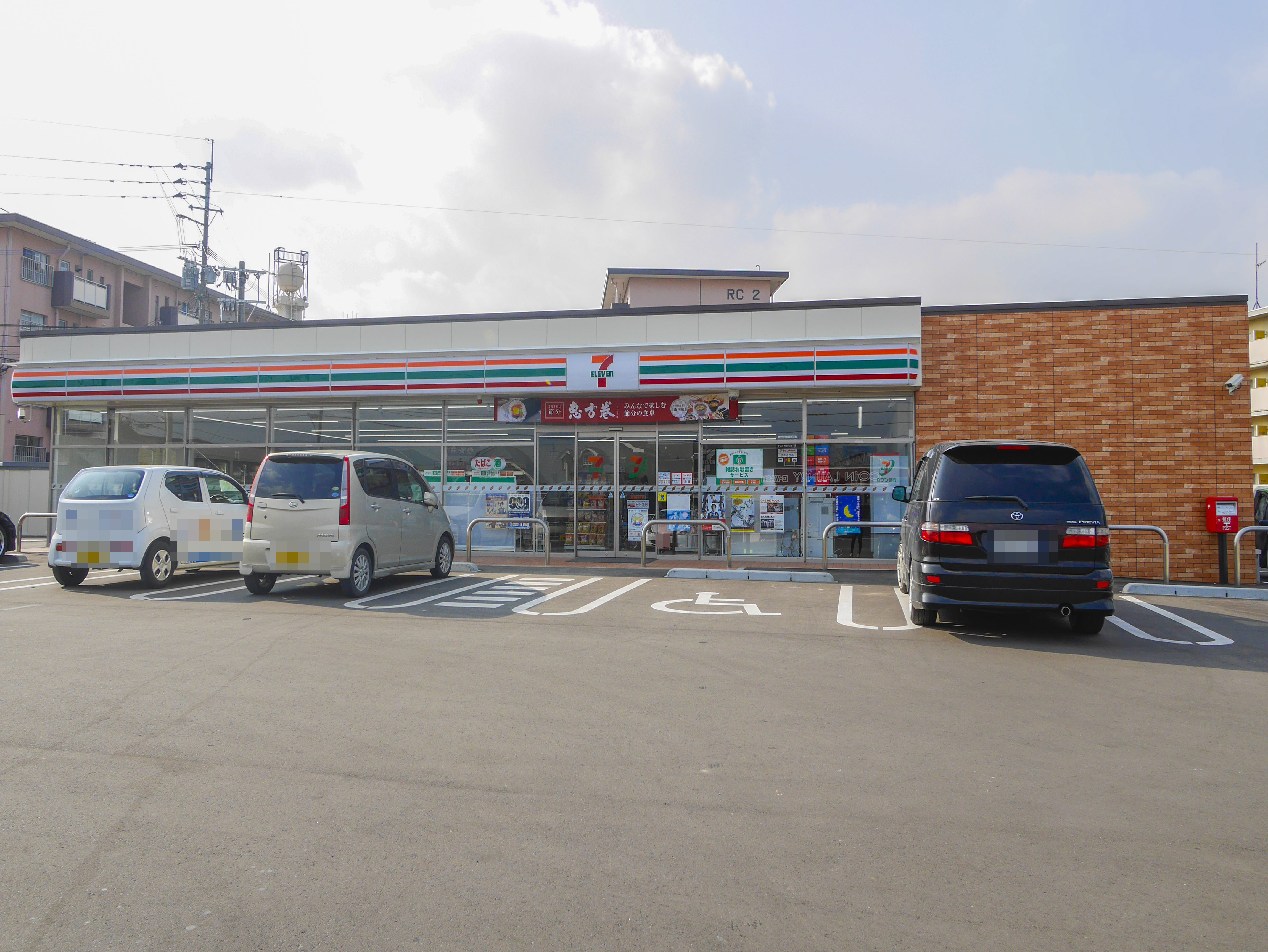 一棟アパート（武雄市朝日町）サンビレッジK コンビニ