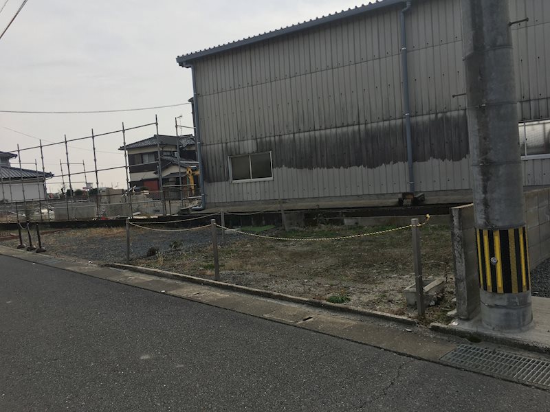 住宅用地　(大町町福母)  現地写真