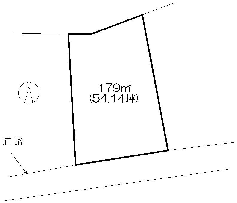 住宅用地　(唐津市鎮西)  間取図・土地図
