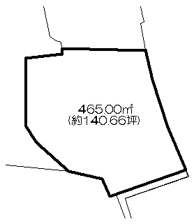住宅用地　(北多久町小侍) 間取図・土地図