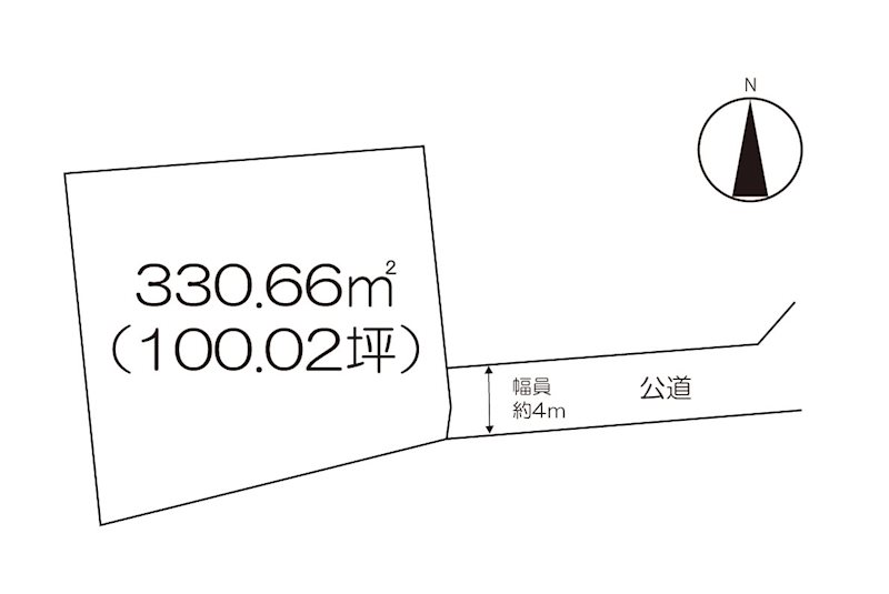 住宅用地　（大和町久池井） 間取図・土地図