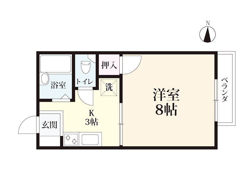 一棟アパート（本庄町本庄）ステイタス本庄 間取図・土地図