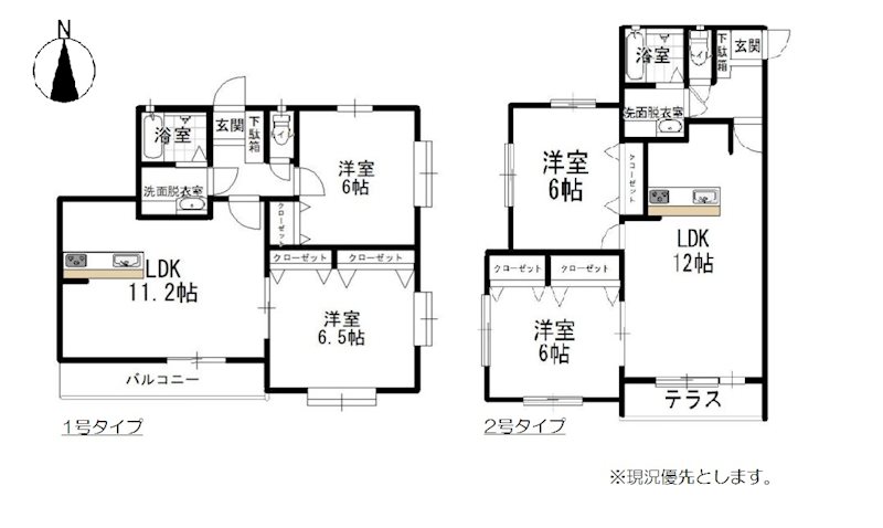 一棟アパート（武雄町富岡）武雄温泉 間取図・土地図