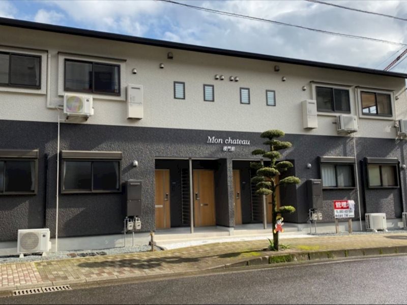 一棟アパート（武雄町富岡）楼門前 現地写真