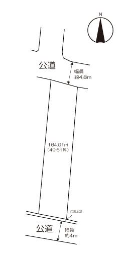 住宅用地　(久保田町久富） 間取図・土地図