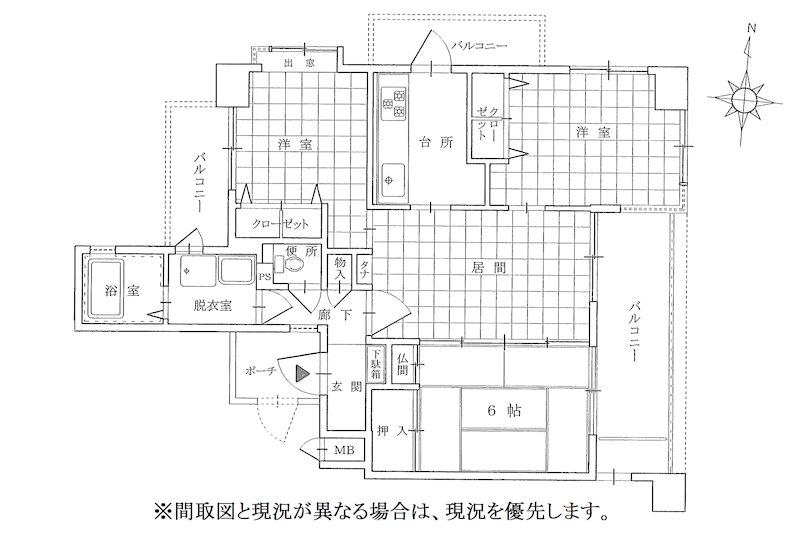 ニューライフ佐賀  間取図・土地図