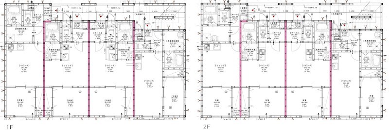 一棟アパート（伊万里市松島町）ヴィレッタ伊万里 間取図・土地図