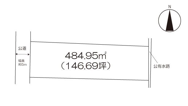 住宅用地　(小城市小城町） 間取図・土地図