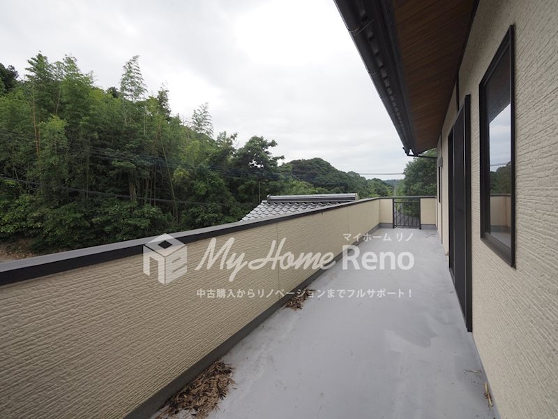 中古住宅　(唐津市肥前町） 現地写真（バルコニー）