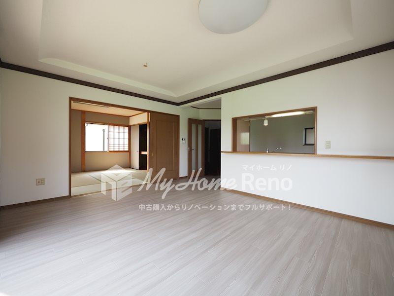 中古住宅　(福岡県筑後市） 内観写真（リビング）