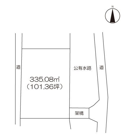 住宅用地　(芦刈町三王崎） 間取図・土地図