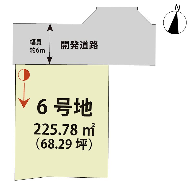 マイホームタウンみやき町原古賀　6号地  現地写真