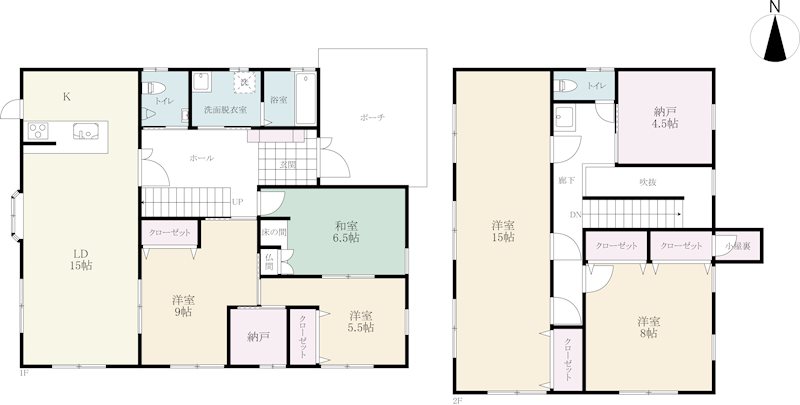 中古住宅　(小城町畑田） 間取図・土地図
