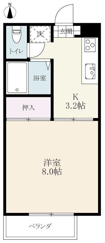 一棟アパート（大和町久池井）メゾン大和 間取図・土地図
