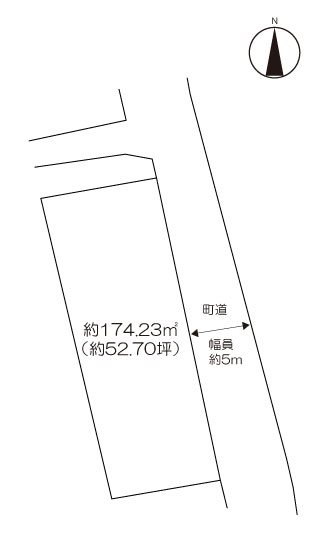住宅用地（吉野ヶ里町吉田） 間取図・土地図
