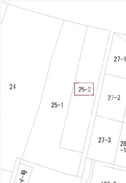 さくら市上阿久津25番2　土地 間取図・土地図