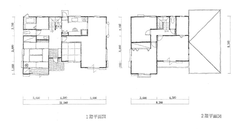 栃木県那須塩原市新南 間取図・土地図