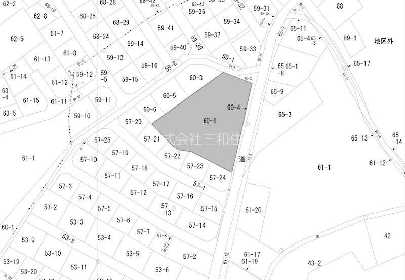 栃木県那須塩原市高柳 間取図・土地図