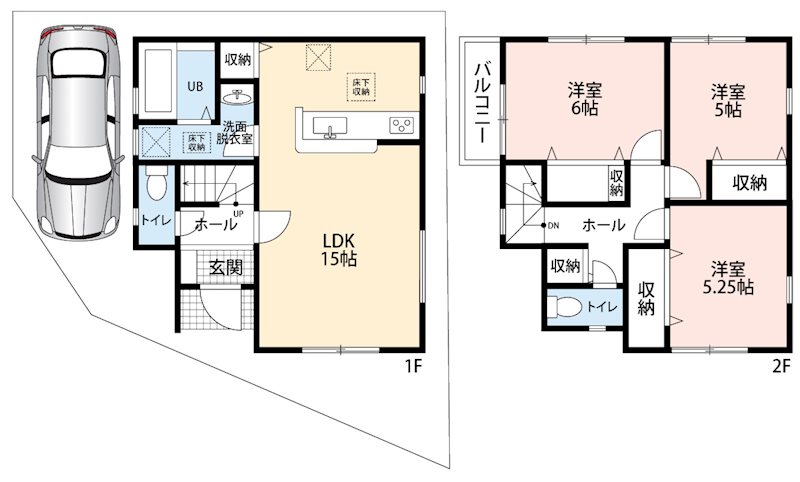 堺市中区土師町 間取り図