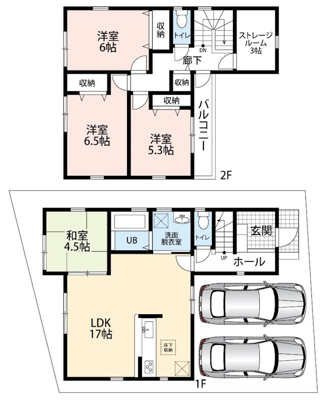 枚方市長尾家具町　11号地 間取り図