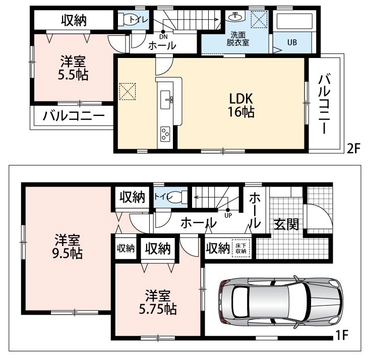 堺市堺区幸通　1号地 間取り図