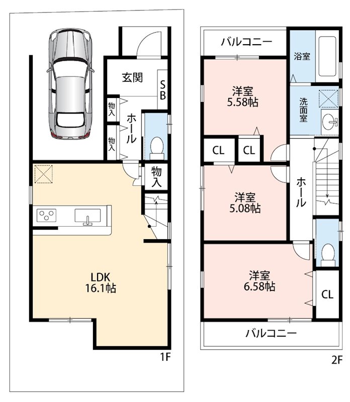 堺市西区鳳中町　第5期 間取り図