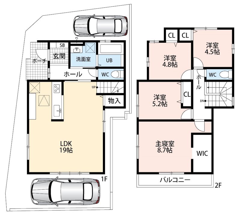 堺市西区北条町　第1期　 間取り図