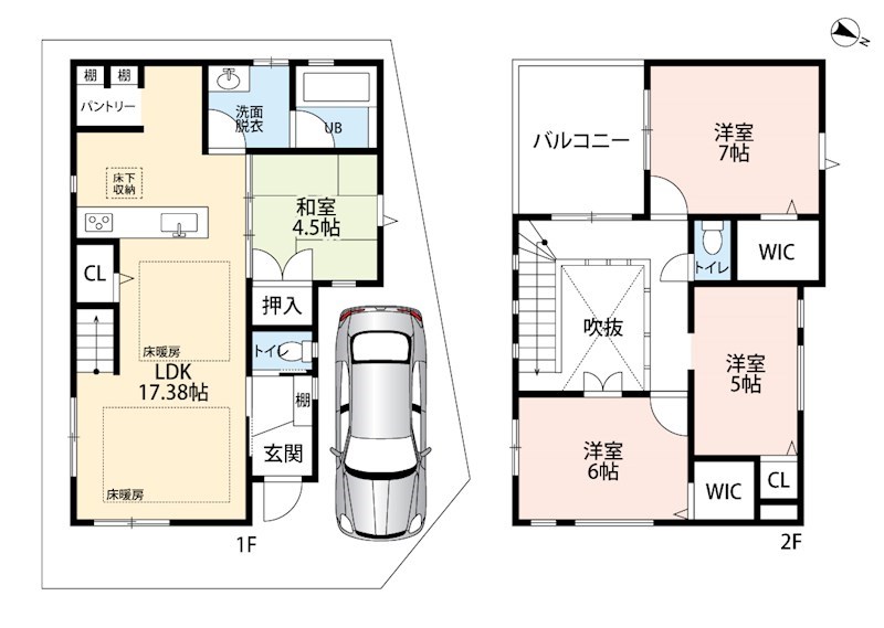 枚方市招提南町 間取り図