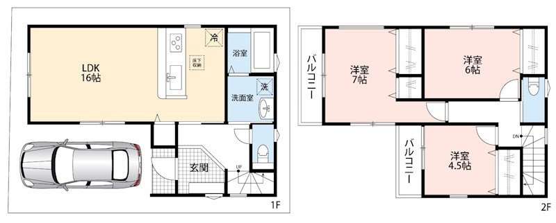 八尾市上之島町南　第3期 間取り図