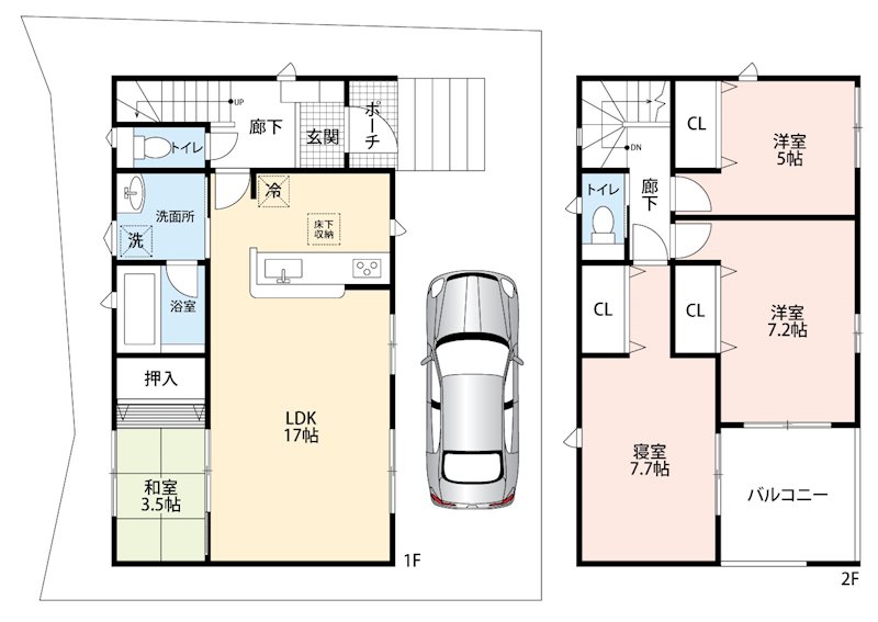 枚方市長尾元町　第7期　 間取り図