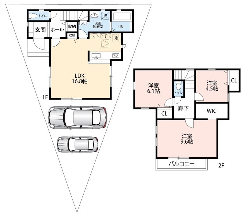 和泉市三林町　23-1期 間取り図