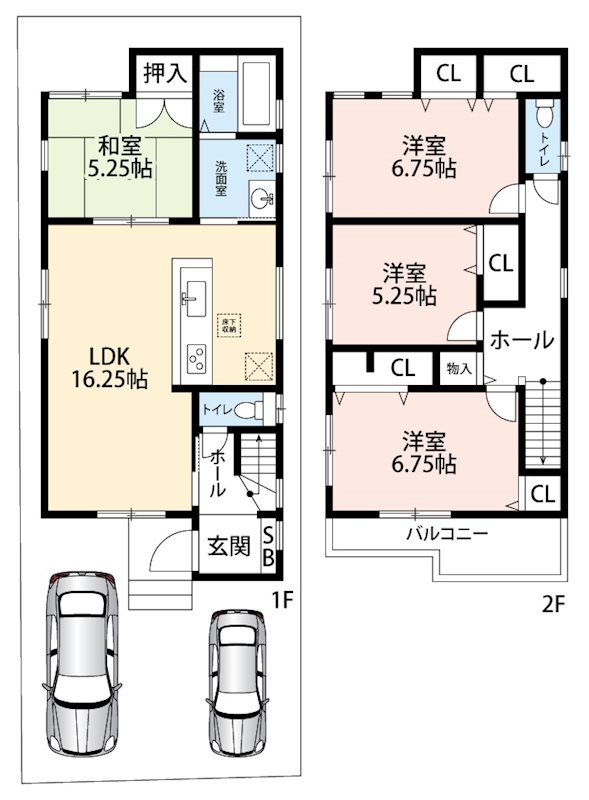 堺市美原区平尾　第5期 間取図・土地図
