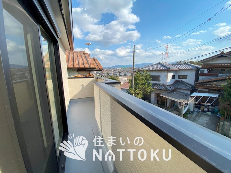 堺市美原区平尾　第5期 現地写真（バルコニー）