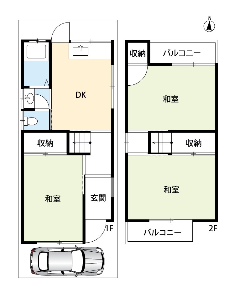 枚方市招提南町 間取り図