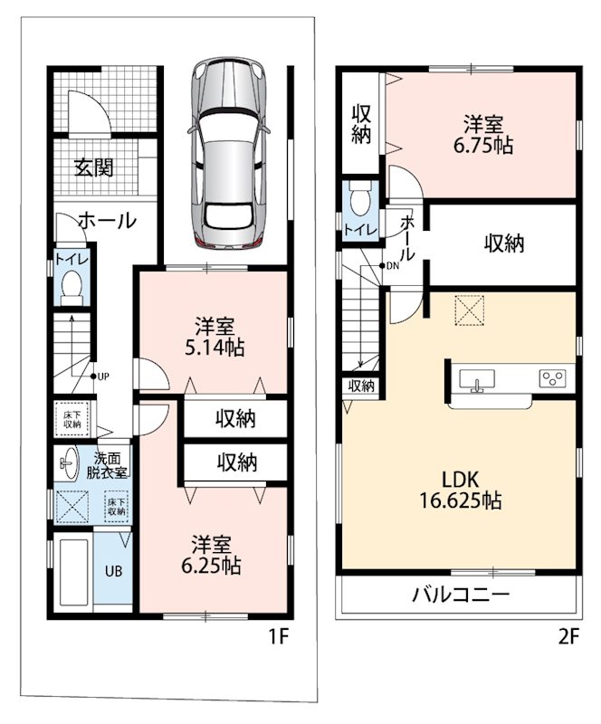 八尾市東山本町　第2期　3号地  間取り図