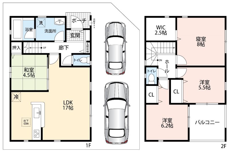 枚方市牧野本町　第2期　4号地 間取り図