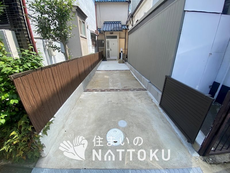 枚方市招提中町 現地写真（駐車場）