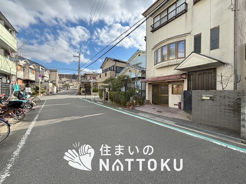 枚方市東山 現地写真（前面道路含む現地写真）