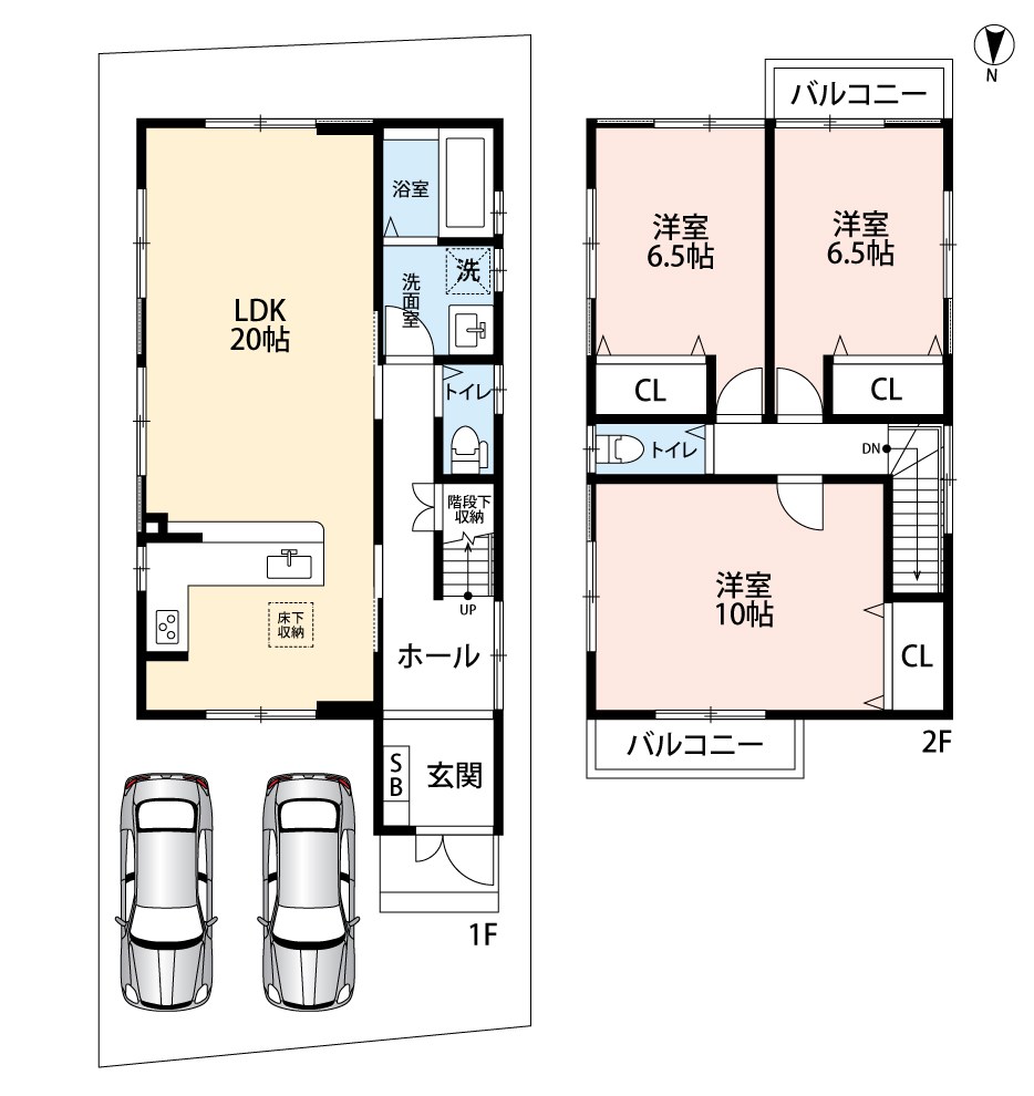 京都市伏見区久我石原町　第4期　8号地   間取図・土地図