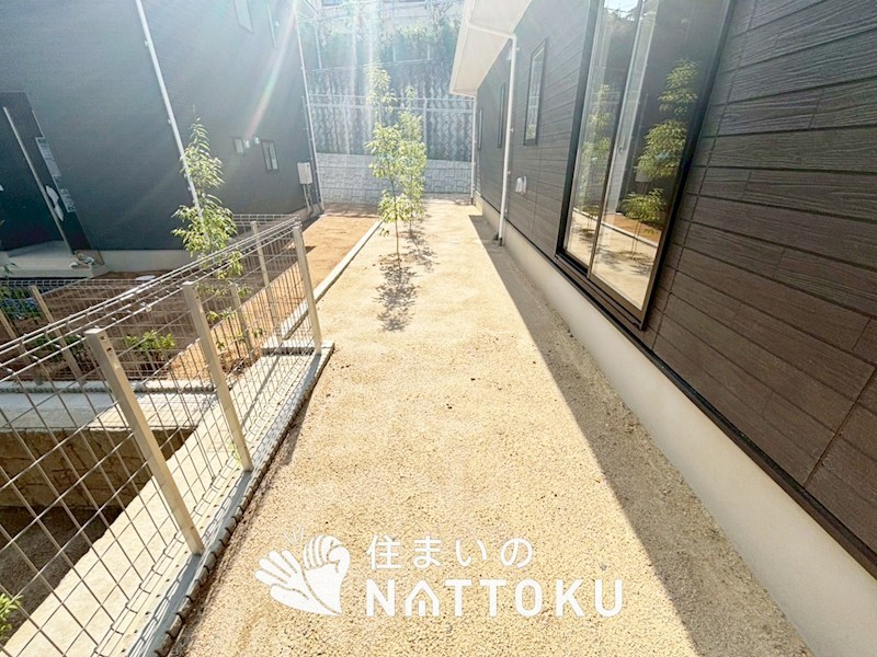 京都市北区西賀茂蟹ケ坂町　第1期　1号地 現地写真（庭）