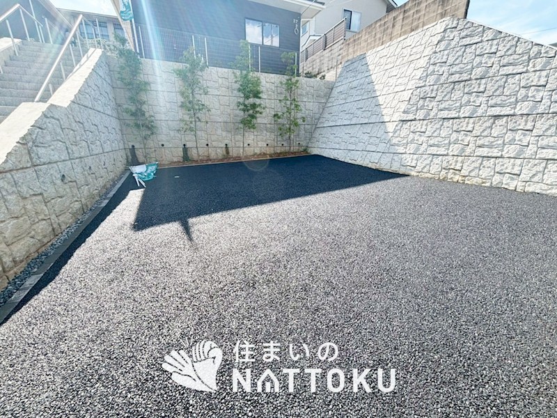 京都市北区西賀茂蟹ケ坂町　第1期　1号地 現地写真（駐車場）
